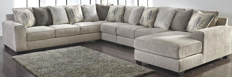 Ardsley 5-Piece Sectional with Ottoman