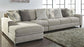 Ardsley 3-Piece Sectional with Ottoman