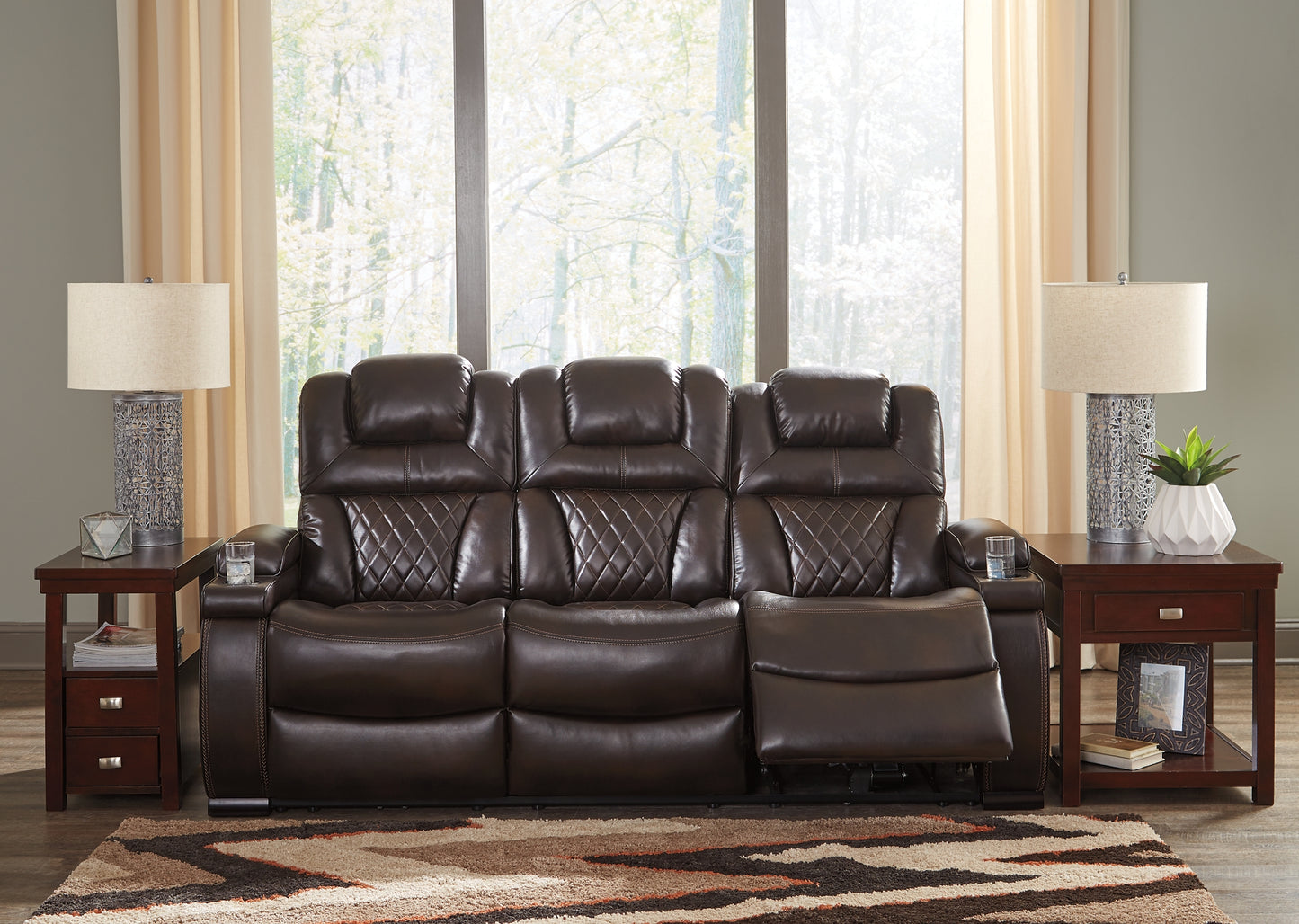 Warnerton Sofa and Recliner