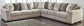 Ardsley 3-Piece Sectional with Ottoman