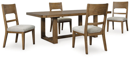 Cabalynn Dining Table and 4 Chairs