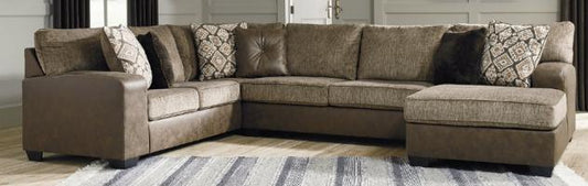 Abalone 3-Piece Sectional with Chaise