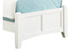 TWIN MANSION BED - WHITE FINISH