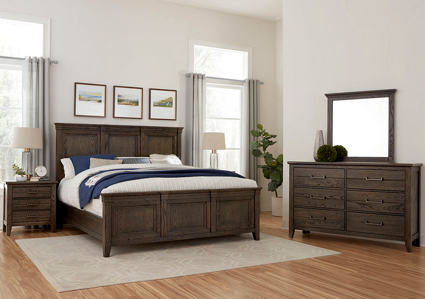 MANSION BED WITH MANSION FOOTBOARD