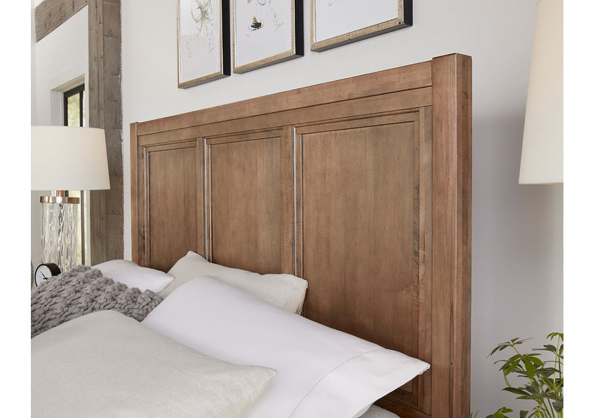 PANEL BED W/ STORAGE FOOTBOARD