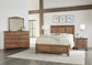 PANEL BED W/ STORAGE FOOTBOARD