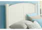 QUEEN & KING POSTER BED - WHITE FINISH