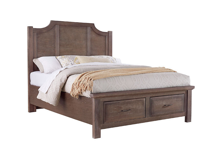 SCALLOPED STORAGE BED