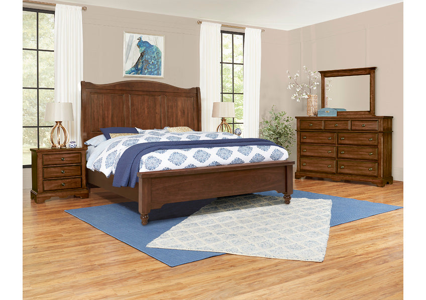 SLEIGH BED