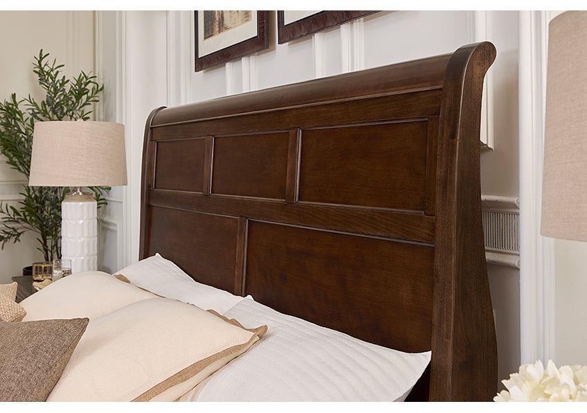 SLEIGH BED