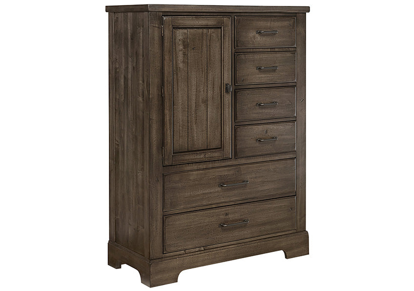 STANDING CHEST - 6 DRAWERS WITH 1 DOOR