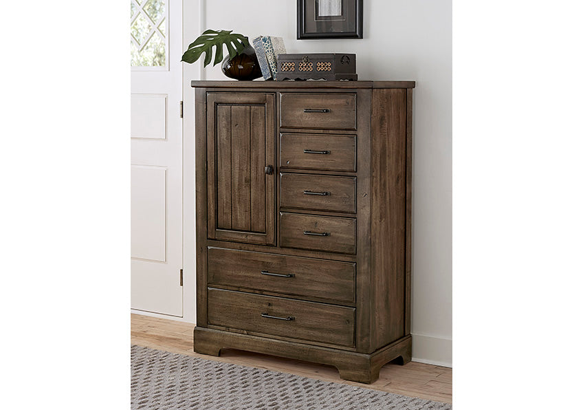 STANDING CHEST - 6 DRAWERS WITH 1 DOOR