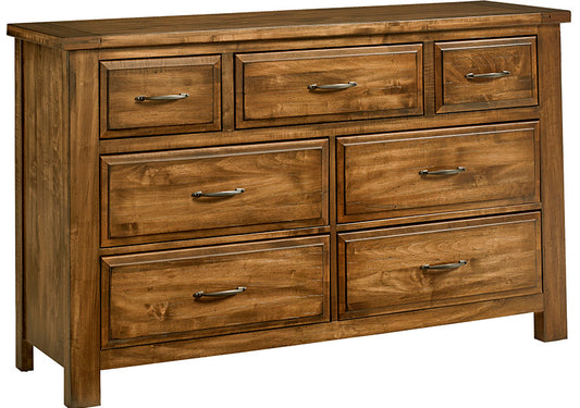 TRIPLE DRESSER - 7 DRAWERS