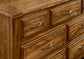 TRIPLE DRESSER - 7 DRAWERS