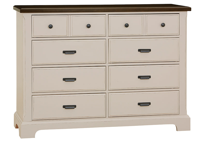 TWO-TONE DRESSER - 8 DRWR