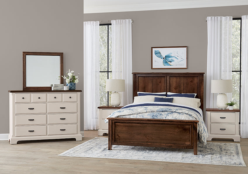 TWO-TONE DRESSER - 8 DRWR