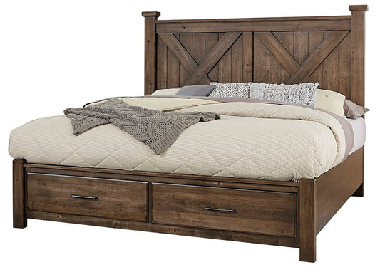 X BED WITH FOOTBOARD STORAGE