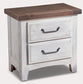 2-DRAWER NIGHTSTAND