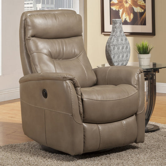 GEMINI - LINEN POWER SWIVEL GLIDER RECLINER