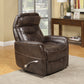 GEMINI - TRUFFLE MANUAL SWIVEL GLIDER RECLINER