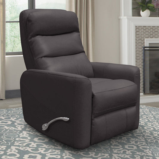 HERCULES - CHOCOLATE MANUAL SWIVEL GLIDER RECLINER