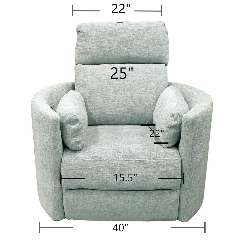 Radius Power Swivel Glider Recliner