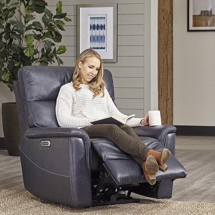 REED - INDIGO POWER RECLINER