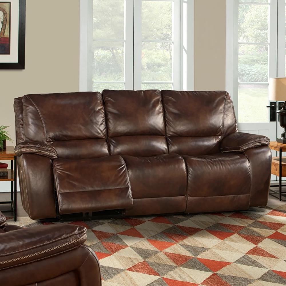 VAIL - BURNT SIENNA POWER SOFA