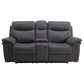 MASON - CHARCOAL POWER CONSOLE LOVESEAT