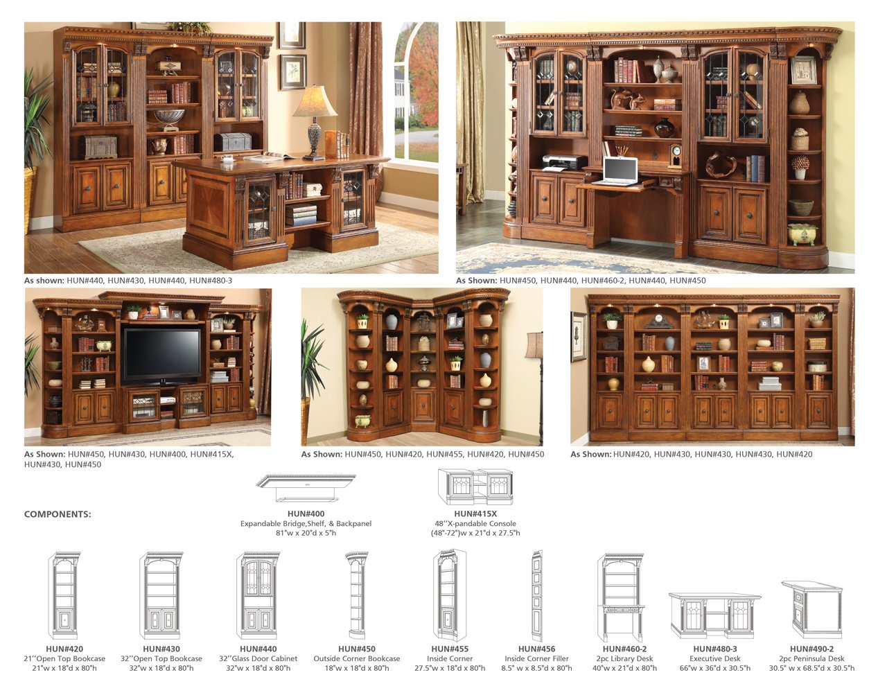 HUNTINGTON 32 IN. GLASS DOOR CABINET