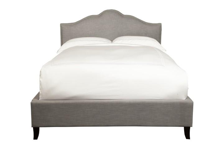 JAMIE - FALSTAFF QUEEN BED 5/0 (GREY)