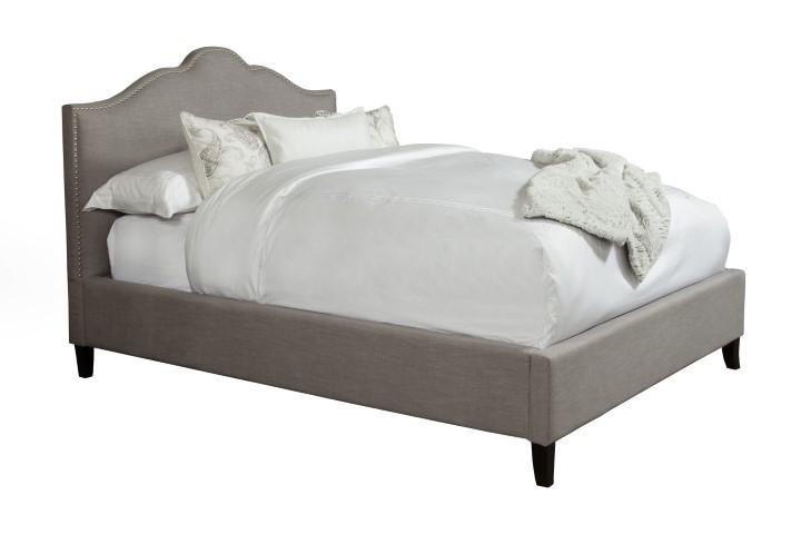 JAMIE - FALSTAFF QUEEN BED 5/0 (GREY)