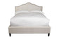 JAMIE - FLOUR QUEEN BED 5/0 (NATURAL)