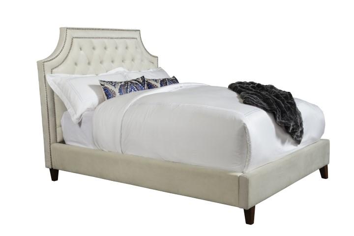 JASMINE - CHAMPAGNE QUEEN BED 5/0 (NATURAL)