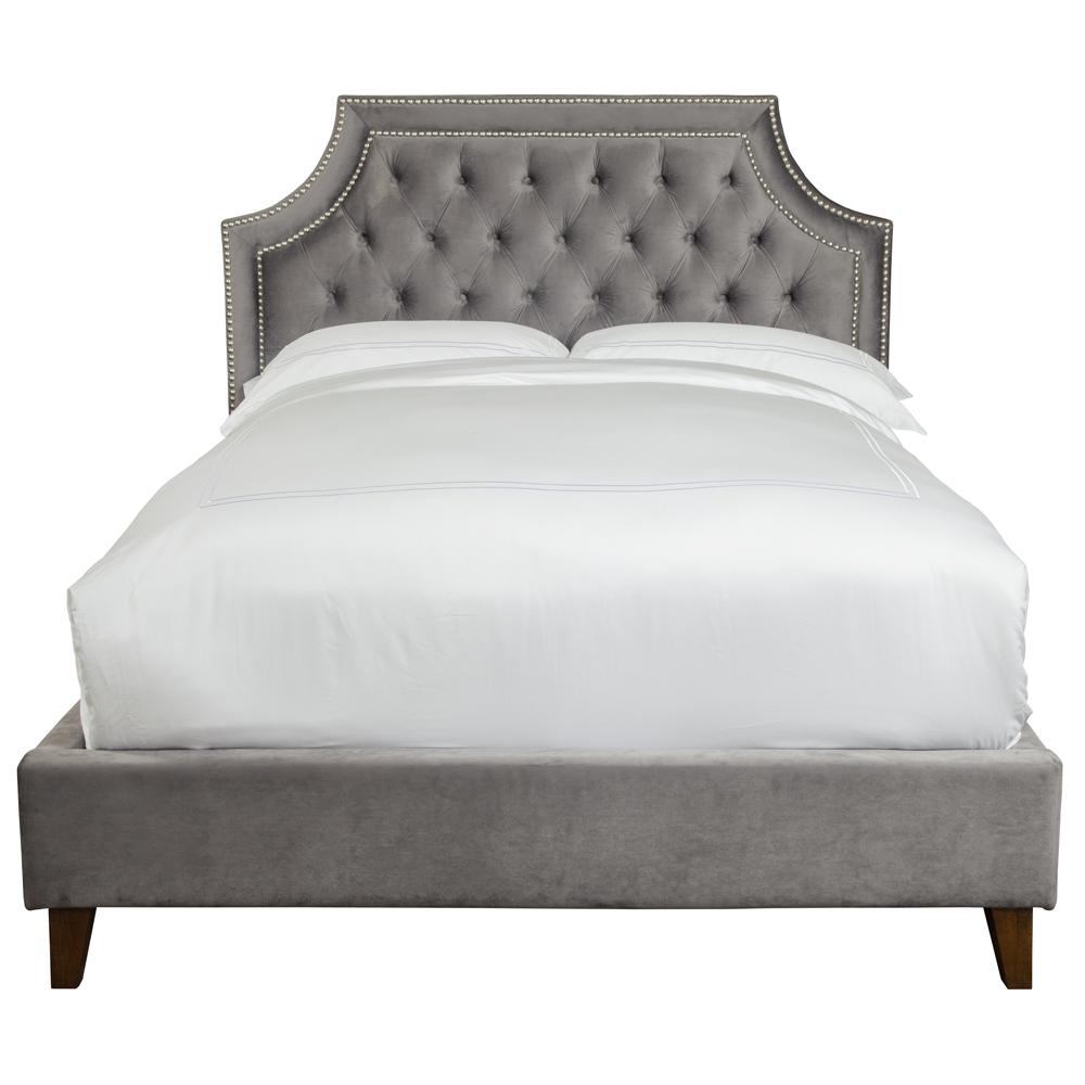 JASMINE - FLANNEL QUEEN BED 5/0 (GREY)