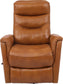 GEMINI - BUTTERSCOTCH MANUAL SWIVEL GLIDER RECLINER