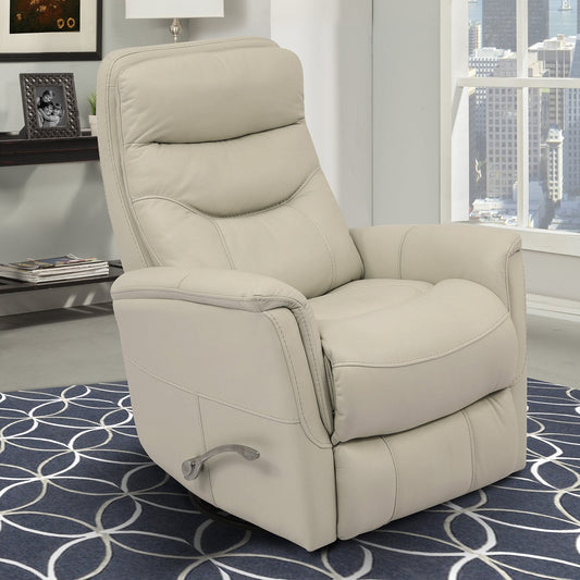 GEMINI - IVORY MANUAL SWIVEL GLIDER RECLINER