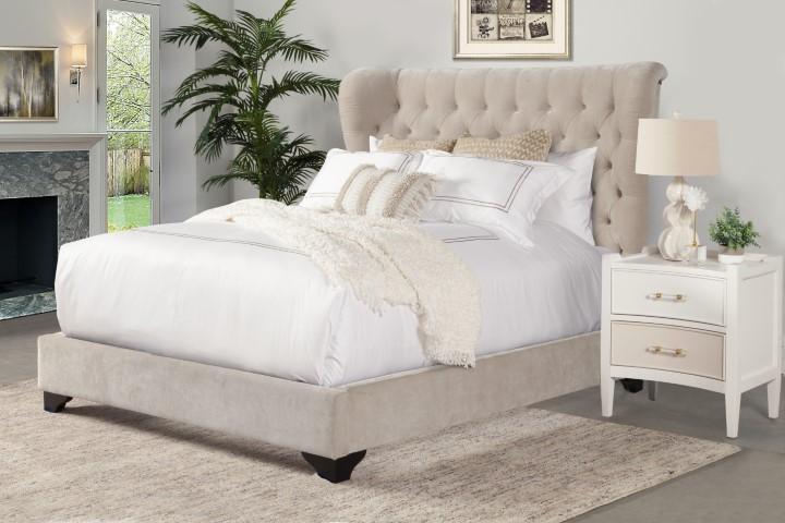 CHLOE - MERINGUE KING BED 6/6