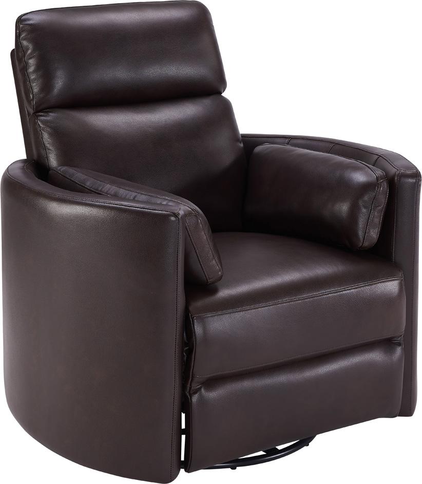 RADIUS - FLORENCE BROWN - POWERED BY FREEMOTION POWER CORDLESS SWIVEL GLIDER RECLINER