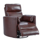 RADIUS - FLORENCE BURGUNDY - POWERED BY FREEMOTION POWER CORDLESS SWIVEL GLIDER RECLINER