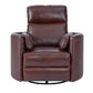 RADIUS - FLORENCE BURGUNDY - POWERED BY FREEMOTION POWER CORDLESS SWIVEL GLIDER RECLINER