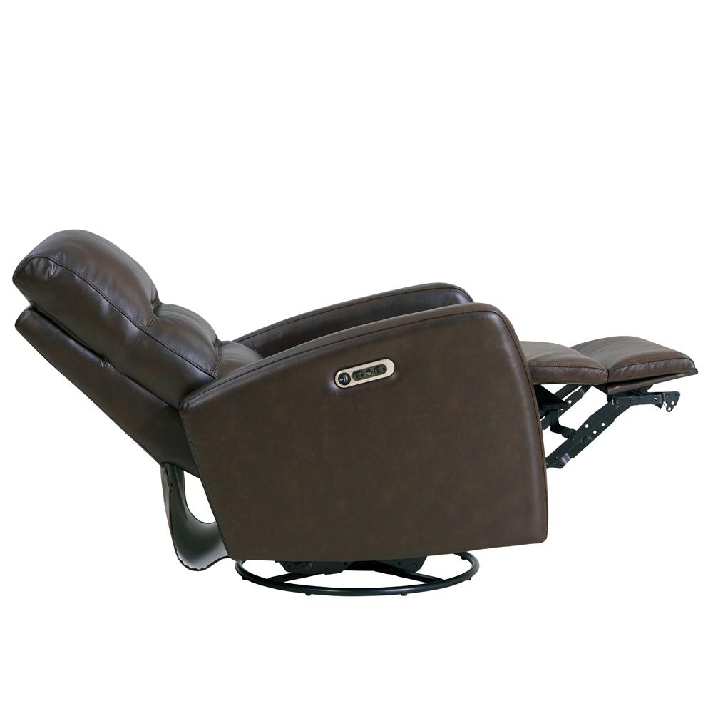 RINGO - FLORENCE BROWN POWER SWIVEL GLIDER RECLINER