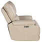 WHITMAN - VERONA LINEN - POWERED BY FREEMOTION POWER CORDLESS RECLINER