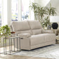 WHITMAN - VERONA LINEN - POWERED BY FREEMOTION POWER CORDLESS LOVESEAT