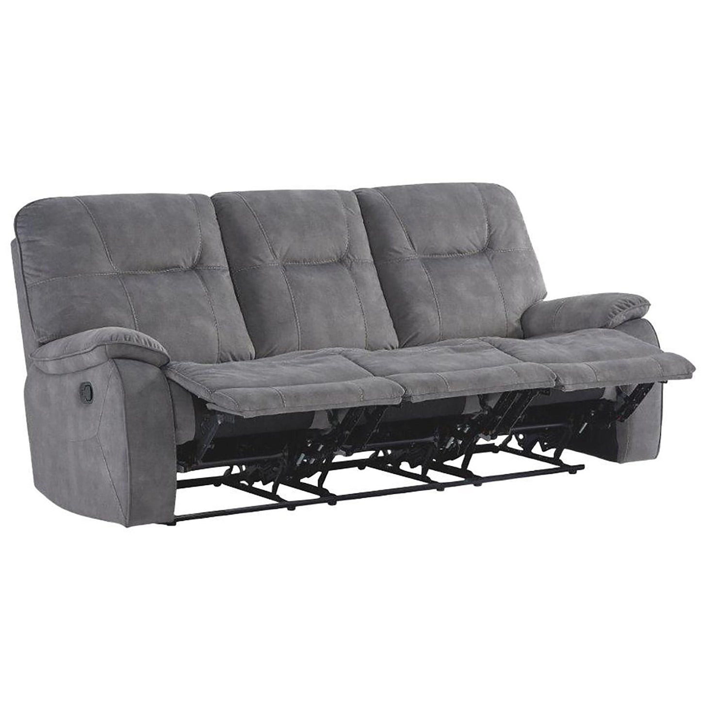 COOPER - SHADOW GREY MANUAL TRIPLE RECLINING SOFA