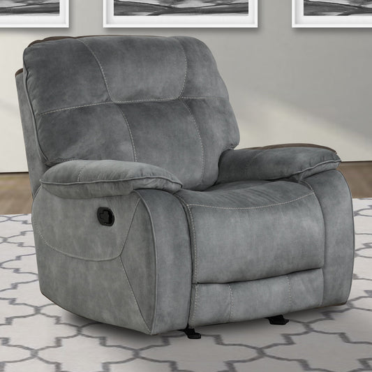 COOPER - SHADOW GREY MANUAL GLIDER RECLINER