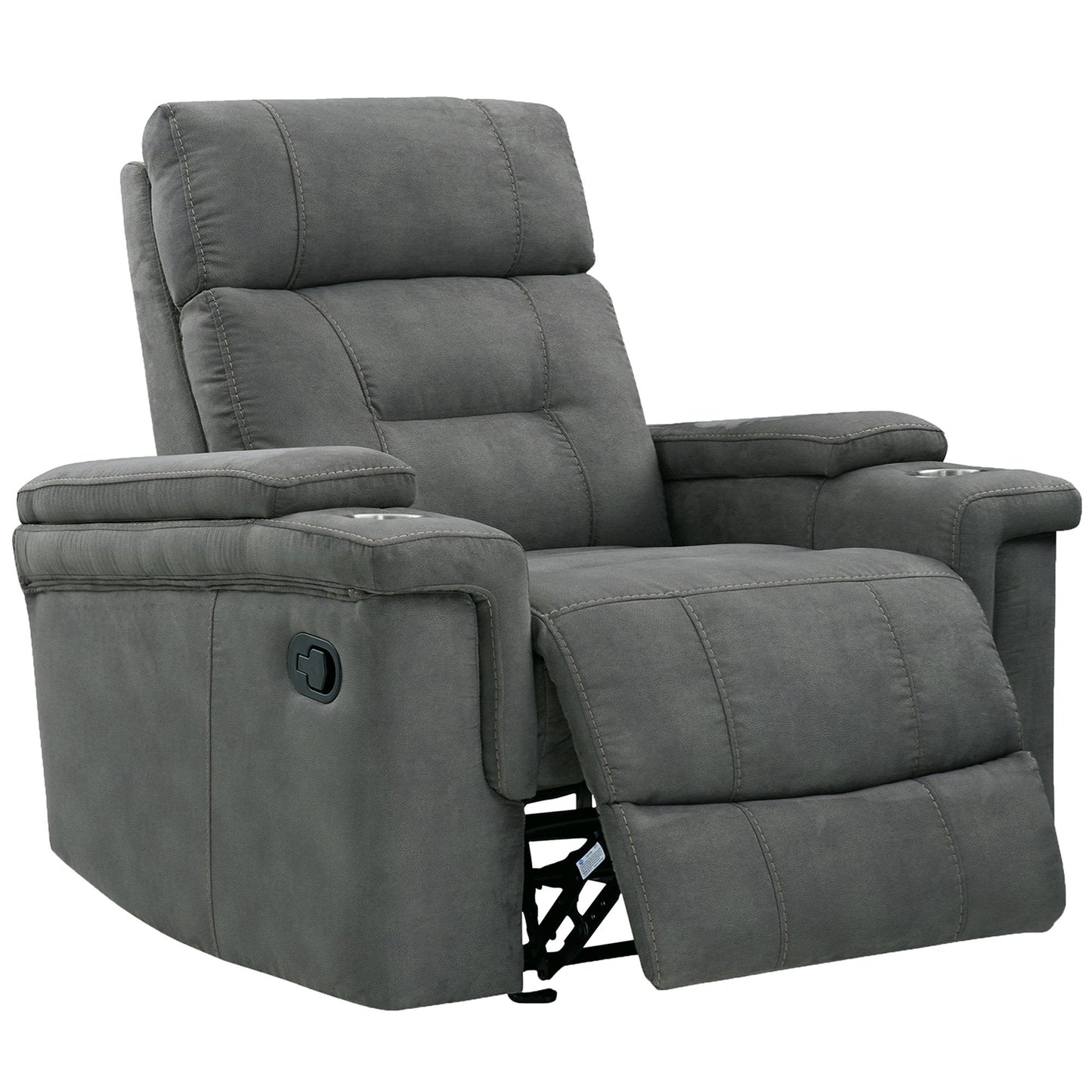 DIESEL MANUAL - COBRA GREY MANUAL GLIDER RECLINER