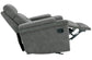 DIESEL MANUAL - COBRA GREY MANUAL GLIDER RECLINER