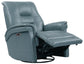 CARNEGIE - VERONA AZURE - POWERED BY FREEMOTION POWER CORDLESS SWIVEL GLIDER RECLINER