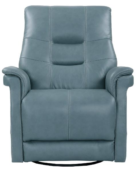 CARNEGIE - VERONA AZURE - POWERED BY FREEMOTION POWER CORDLESS SWIVEL GLIDER RECLINER